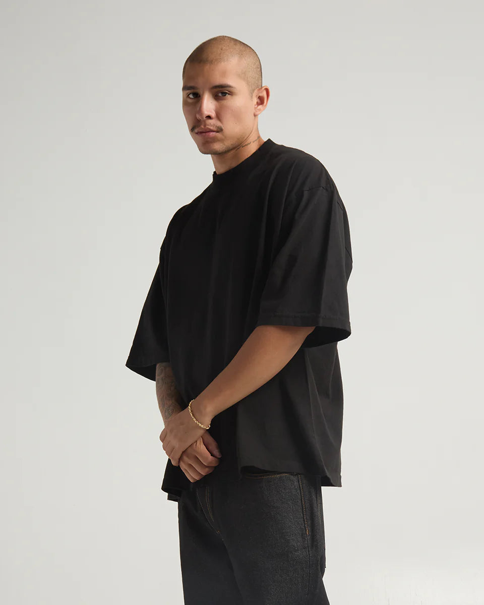 Shakawear Garment Dye Drop Shoulder T-Shirt